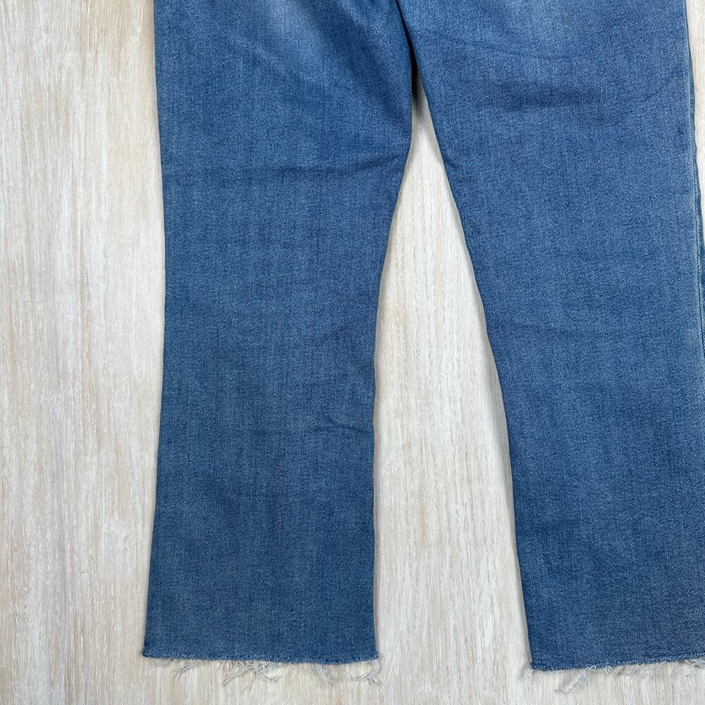 BDG Urban Outfitters High Rise Crop Kick Flare Casual Denim Edgy Grunge Jeans 27 - Picture 14 of 16